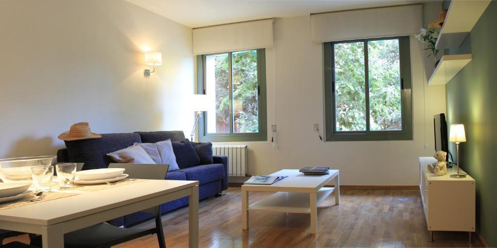 Alguera Apartments Napols Barcelona Rum bild